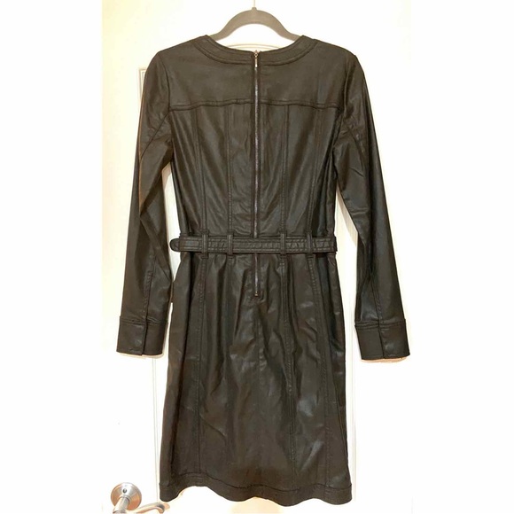 White House Black Market Coated Denim Dress - Picture 4 of 10